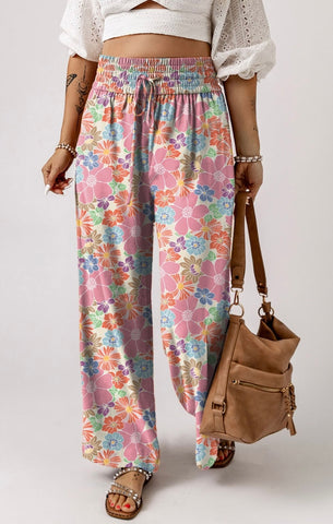🌸BRING ME ALL THE FLOWERS WIDE LEG PANTS #P1022
