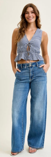 JUDY BLUE 82696 REGULAR LENGTH HW COLUMN W/TROUSER STYLING