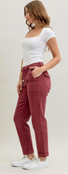 Judy Blue 881026 REG Burgundy