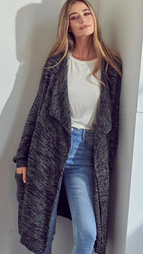 CHUNKY SWEATER KNIT CARDIGAN #2065