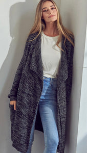 CHUNKY SWEATER KNIT CARDIGAN #2065