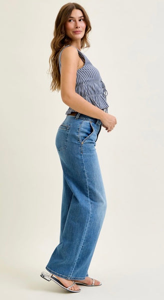 JUDY BLUE 82696 REGULAR LENGTH HW COLUMN W/TROUSER STYLING