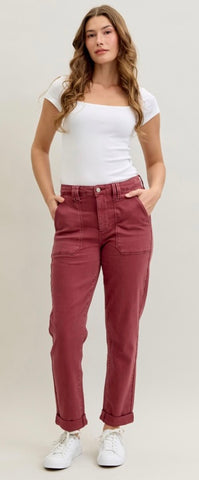 Judy Blue 881026 REG Burgundy