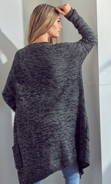 CHUNKY SWEATER KNIT CARDIGAN #2065