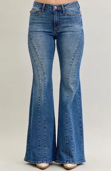 JUDY BLUE 881014 REG           MR Jaqueline New Flare Double Angular Seam