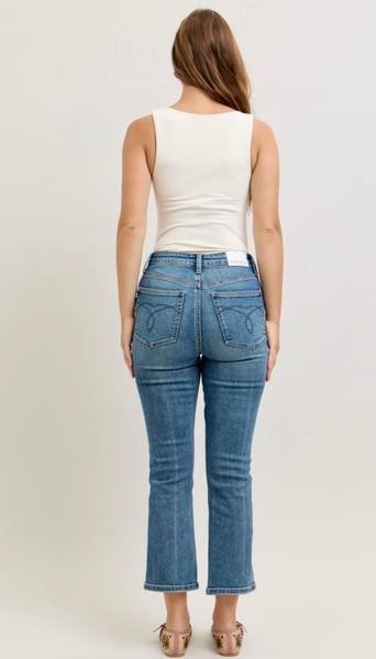 JUDY BLUE HW KICK FLARE 881097REG (Tummy Control)